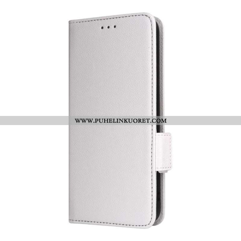 Kotelot Oneplus 15r Puhelinkuoret Litsikuvioinen Tekonahka Hihnalla