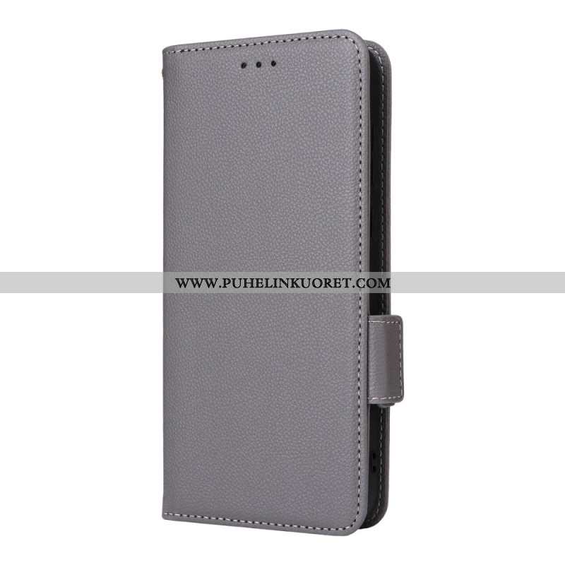 Kotelot Oneplus 15r Puhelinkuoret Litsikuvioinen Tekonahka Hihnalla