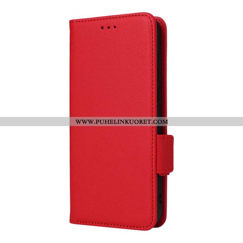 Kotelot Oneplus 15r Puhelinkuoret Litsikuvioinen Tekonahka Hihnalla