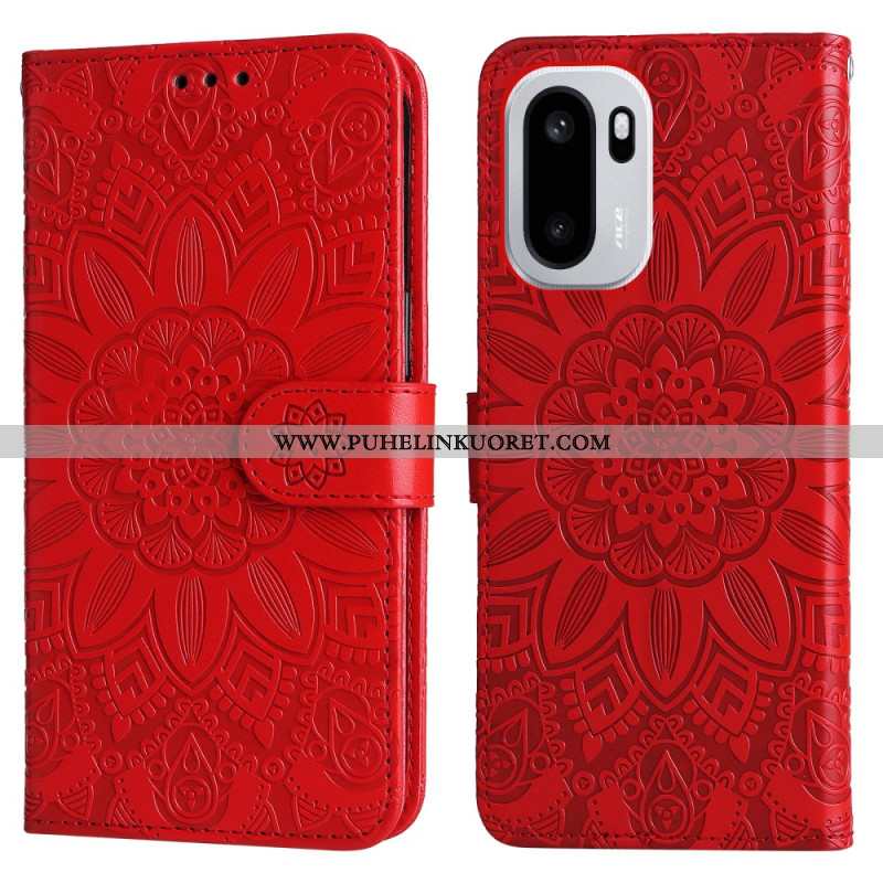 Oneplus 15r Auringonkukkakuvio