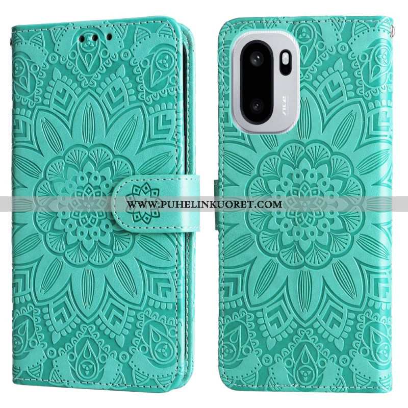 Oneplus 15r Auringonkukkakuvio