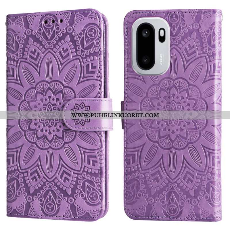 Oneplus 15r Auringonkukkakuvio