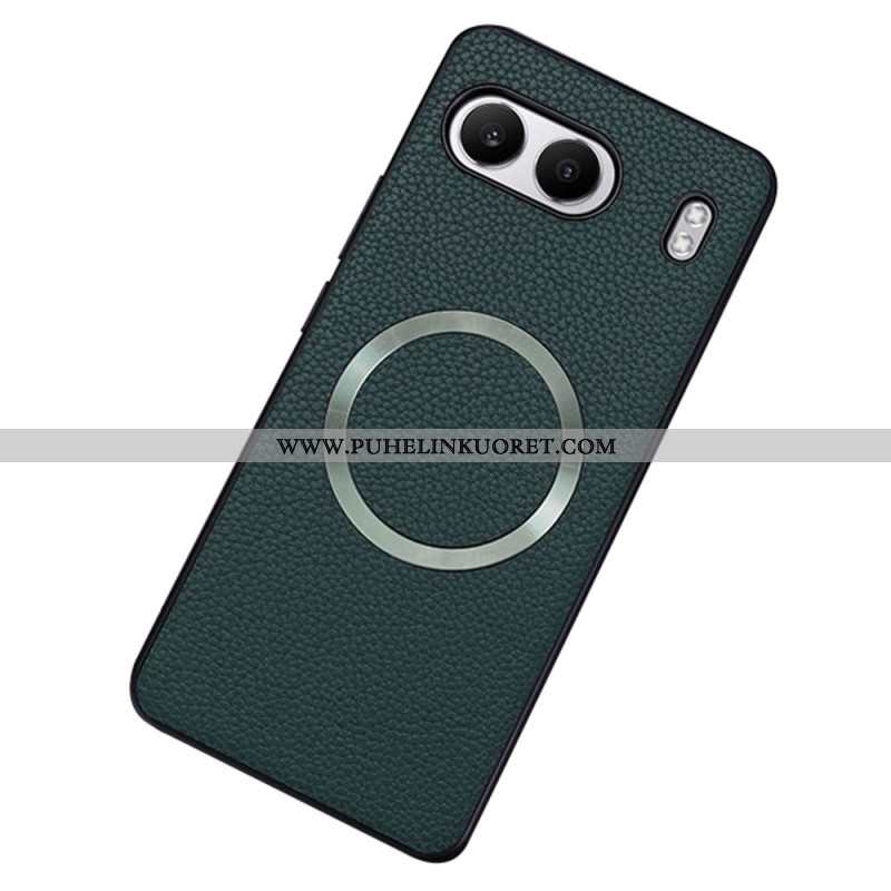 Kuori Oneplus Nord 4 Lychee-nahkainen Magsafe-yhteensopiva