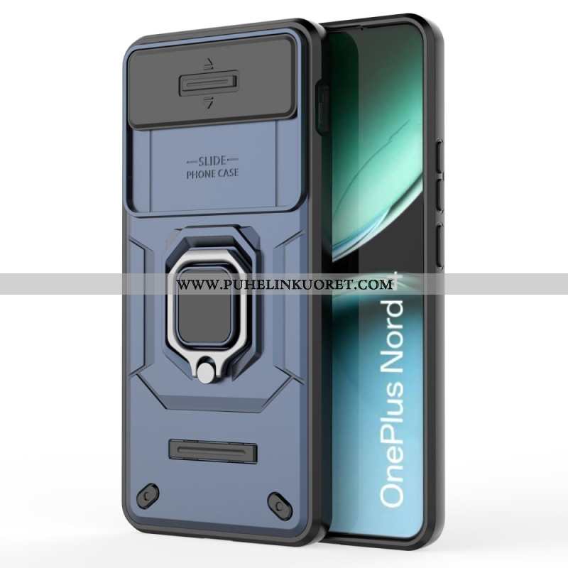 Kuori Oneplus Nord 4 Kestävä Rengas Linssinsuojalla Suojakuori