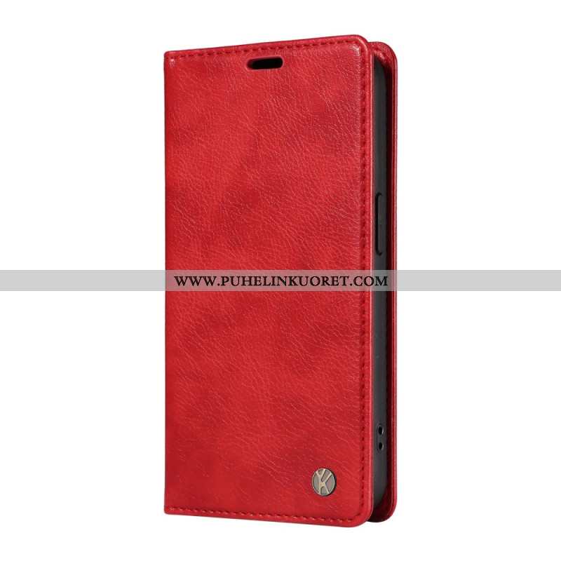 Nahkakotelo Oneplus Nord 4 Retro Yikatu Suojakuori