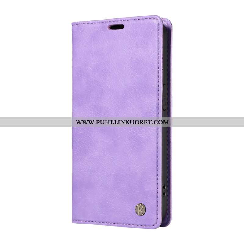 Nahkakotelo Oneplus Nord 4 Retro Yikatu Suojakuori