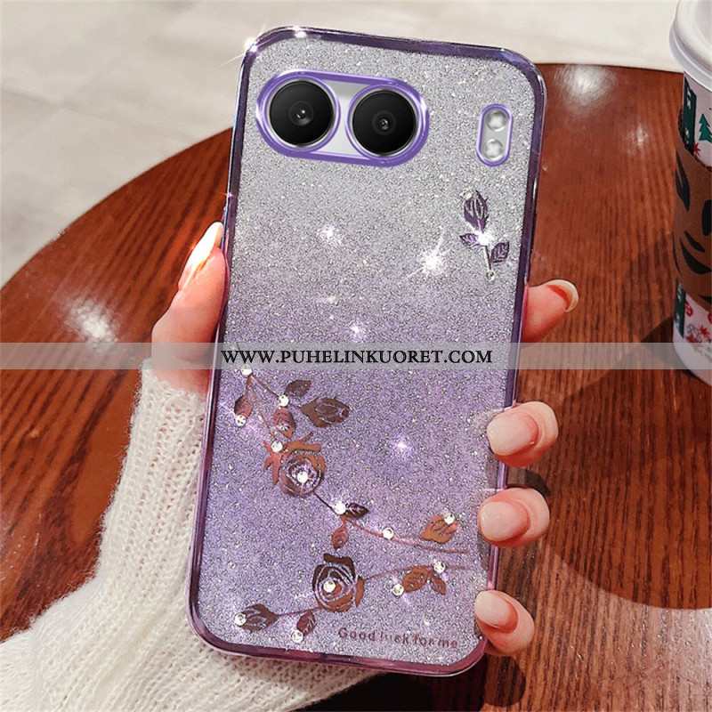 Puhelinkuoret Oneplus Nord 4 Kadem Paljetit Ja Strassit