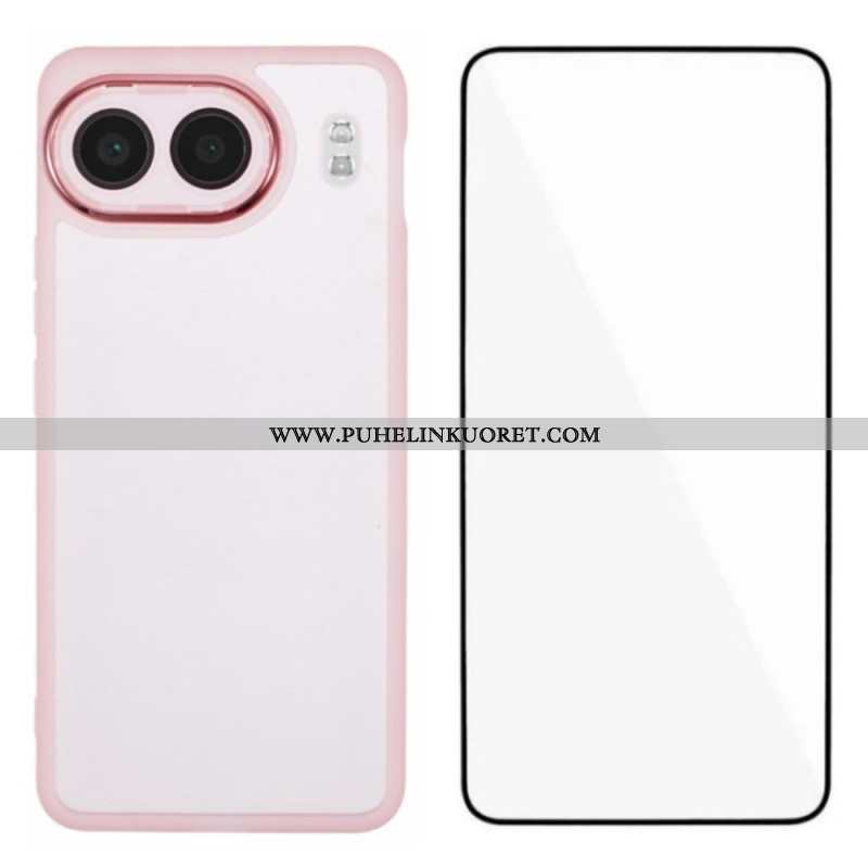 Kuori Oneplus Nord 4 Sävytetty Karkaistulla Lasisella Näytönsuojalla