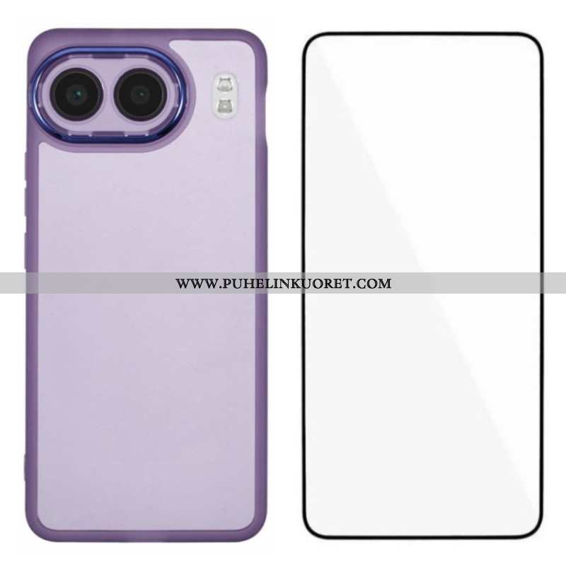 Kuori Oneplus Nord 4 Sävytetty Karkaistulla Lasisella Näytönsuojalla