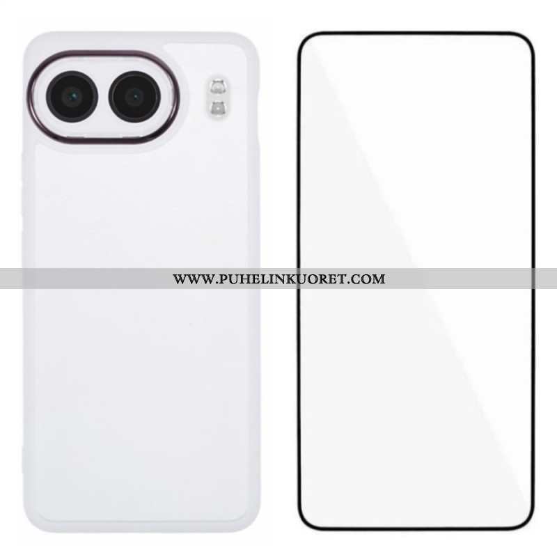 Kuori Oneplus Nord 4 Sävytetty Karkaistulla Lasisella Näytönsuojalla