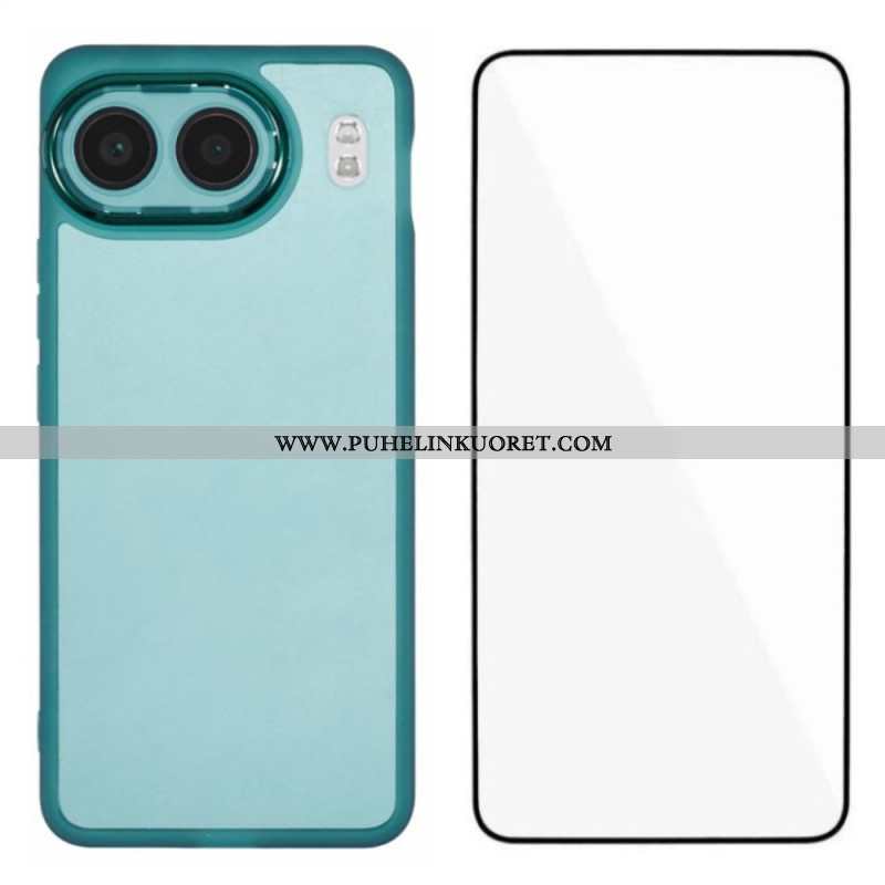 Kuori Oneplus Nord 4 Sävytetty Karkaistulla Lasisella Näytönsuojalla
