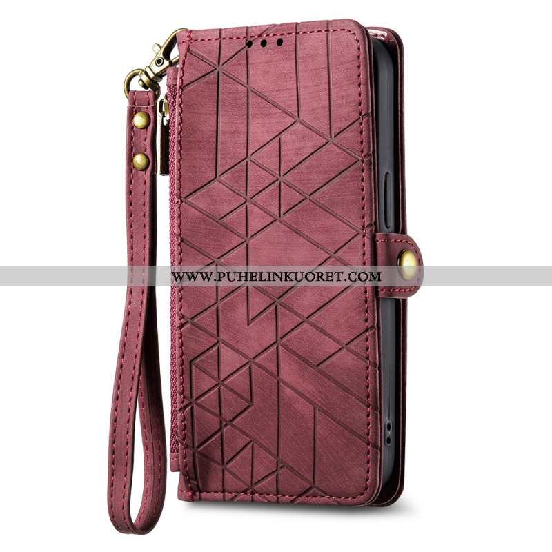 Kotelot Oneplus Nord 4 Geometrinen Kuviollinen Lompakko Suojakuori