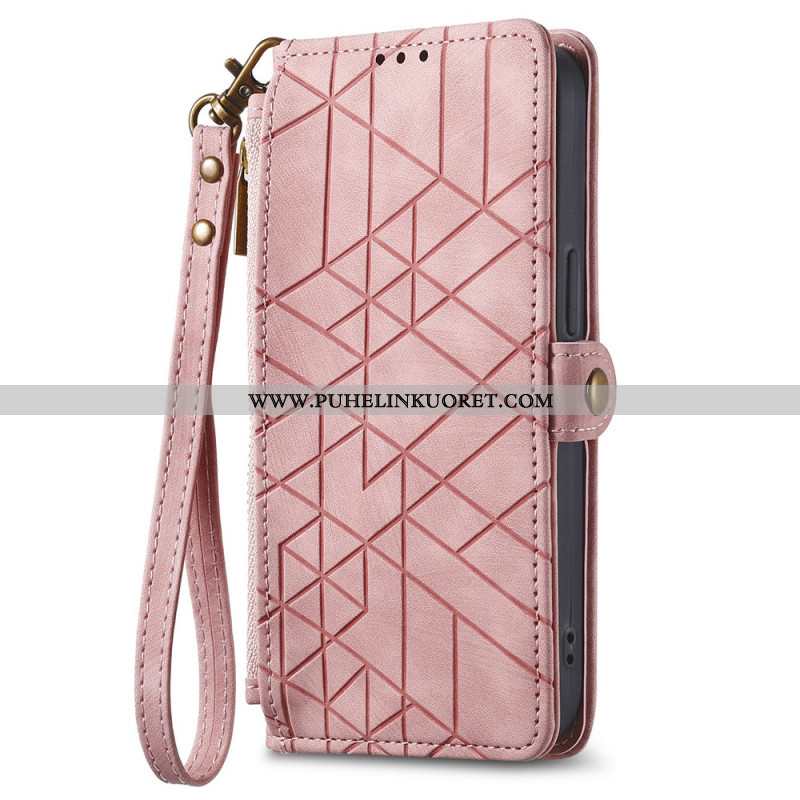 Kotelot Oneplus Nord 4 Geometrinen Kuviollinen Lompakko Suojakuori