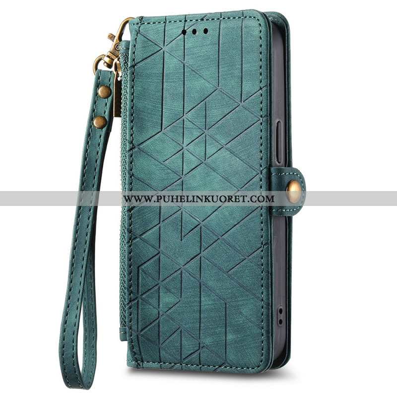 Kotelot Oneplus Nord 4 Geometrinen Kuviollinen Lompakko Suojakuori