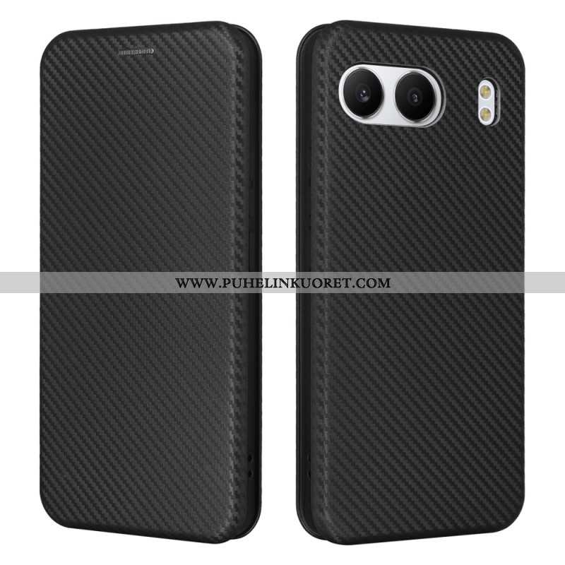 Nahkakotelo Oneplus Nord 4 Hiilikuitu Kuitu