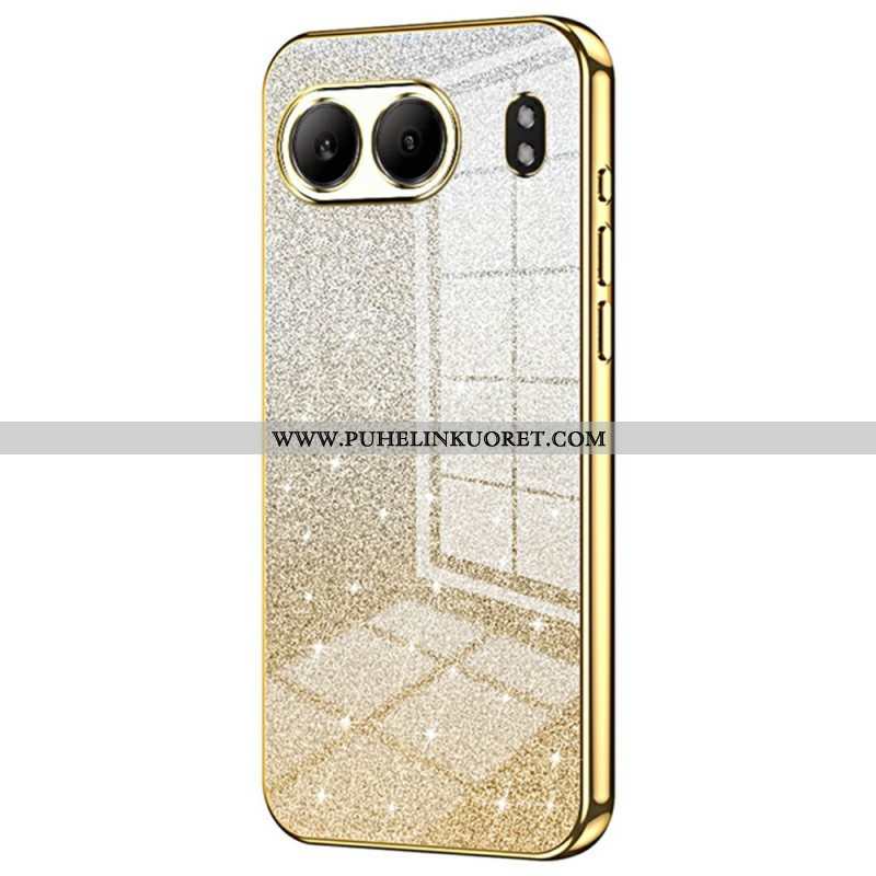 Kuori Oneplus Nord 4 Kimaltava Liukuvärjäys Suojakuori