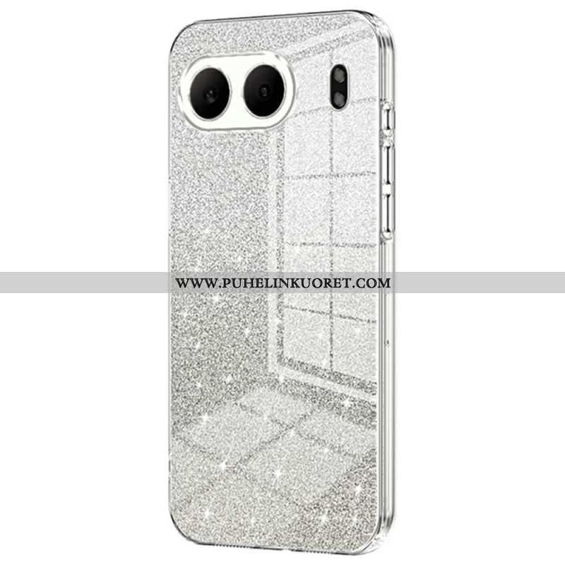 Kuori Oneplus Nord 4 Kimaltava Liukuvärjäys Suojakuori