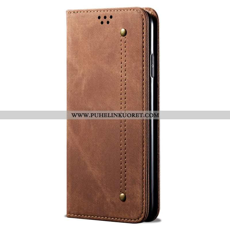 Nahkakotelo Oneplus Nord 4 Kangas