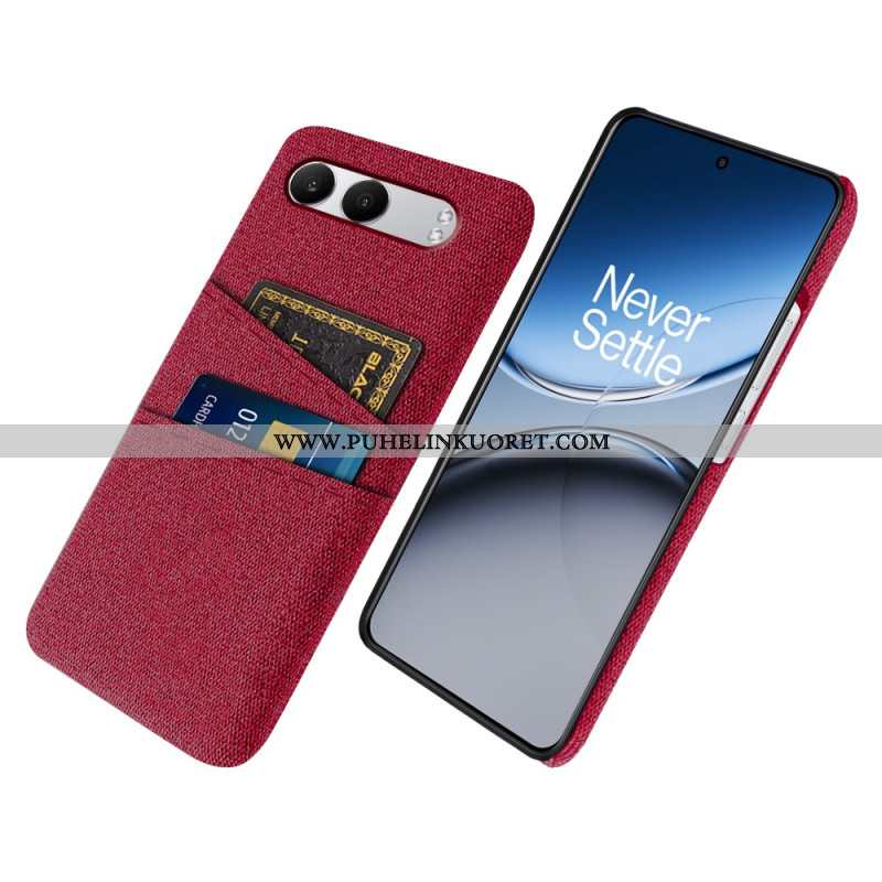 Kuori Oneplus Nord 4 Kangaskorttikotelo Suojakuori