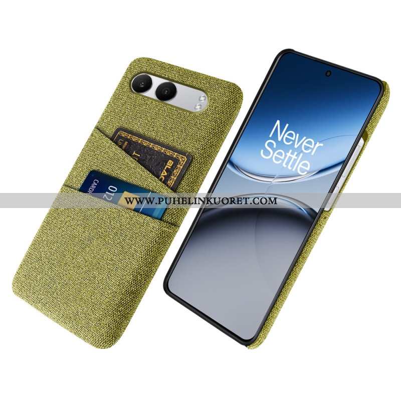 Kuori Oneplus Nord 4 Kangaskorttikotelo Suojakuori