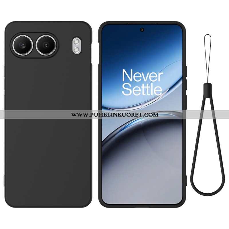 Puhelinkuoret Oneplus Nord 4 Nestemäinen Silikoni Hihnalla