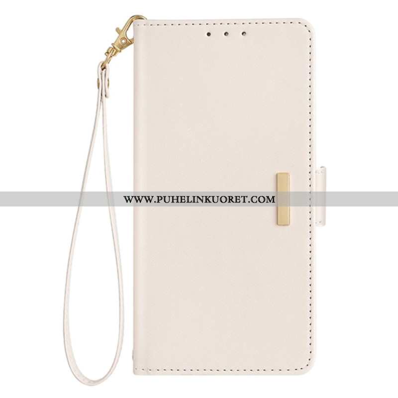 Kotelot Oneplus Nord 5 Kultainen Lukko Ja Nauha Suojakuori