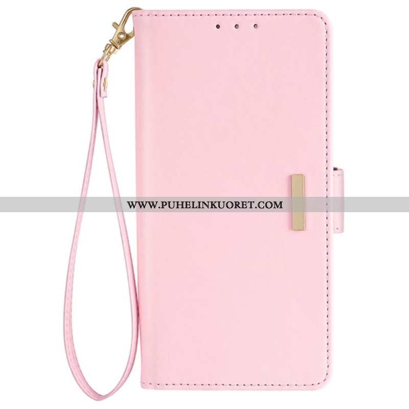 Kotelot Oneplus Nord 5 Kultainen Lukko Ja Nauha Suojakuori