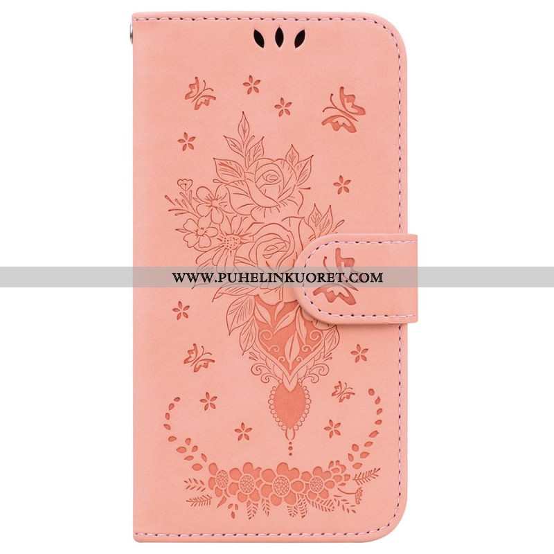 Kotelot Oneplus Nord 5 Ruusukuvio