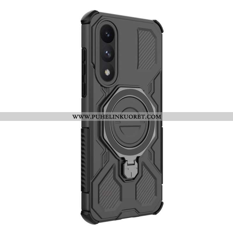 Kuori Oneplus Nord 5 Magneettinen Pyörivä Jalusta