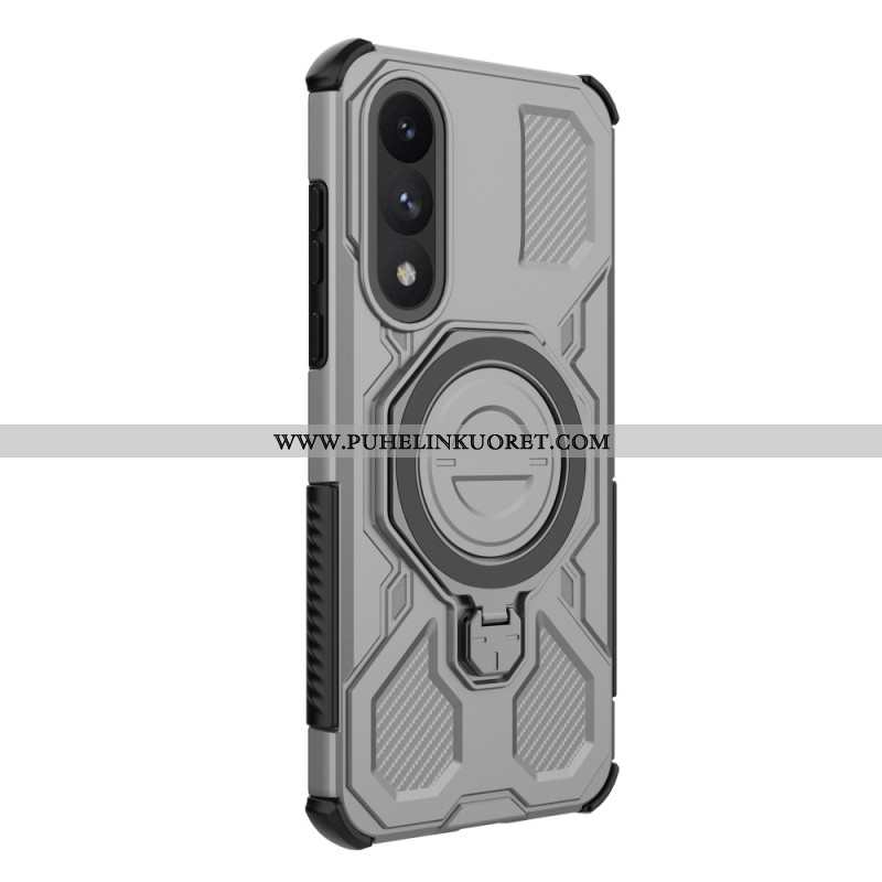 Kuori Oneplus Nord 5 Magneettinen Pyörivä Jalusta