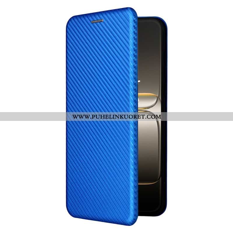 Nahkakotelo Oneplus Nord 5 Hiilikuitu