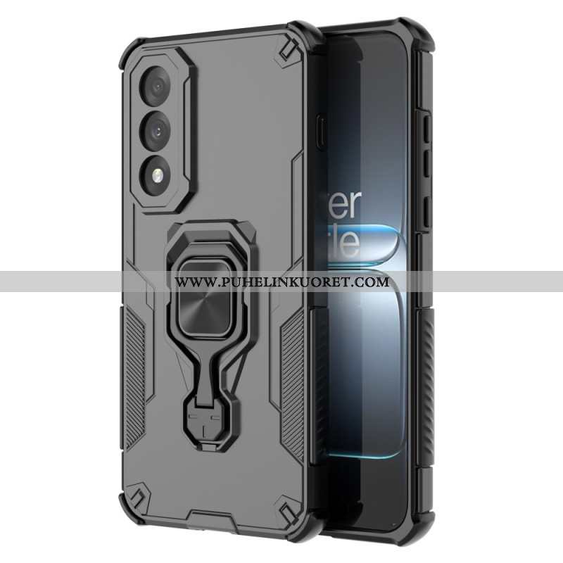 Kuori Oneplus Nord 5 Erittäin Kestävä Pyörivällä Jalustalla Suojakuori