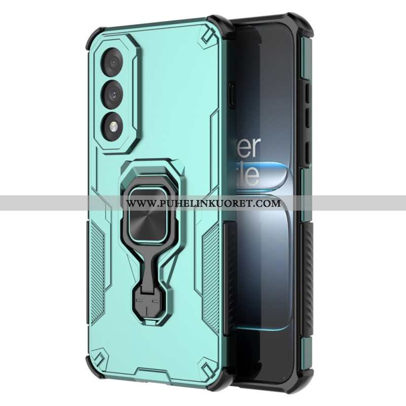 Kuori Oneplus Nord 5 Erittäin Kestävä Pyörivällä Jalustalla Suojakuori