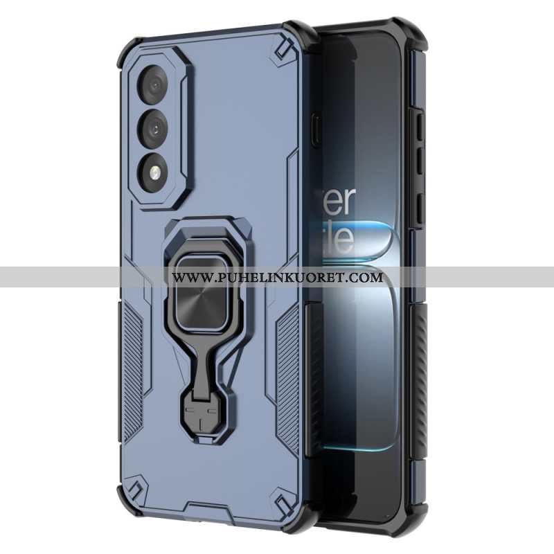 Kuori Oneplus Nord 5 Erittäin Kestävä Pyörivällä Jalustalla Suojakuori