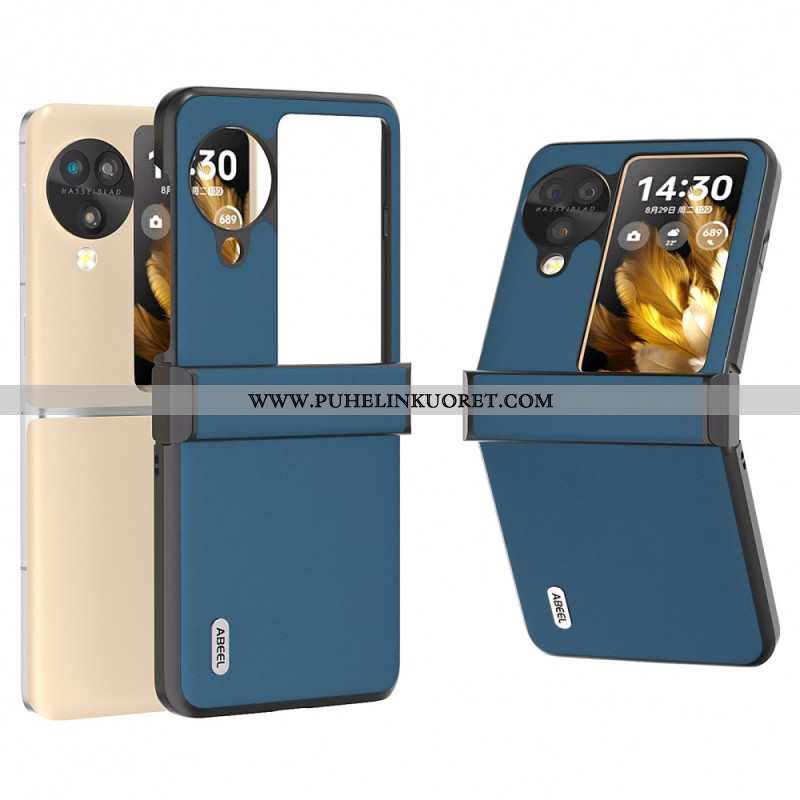 Kuori Oppo Find N3 Flip Aitoa Abeel-nahkaa