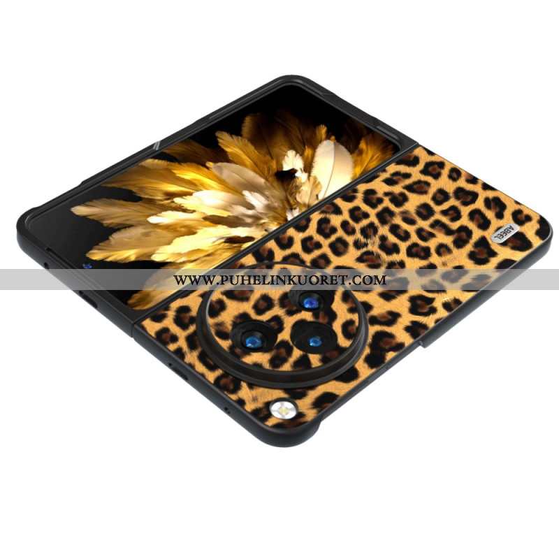Kuori Oppo Find N3 Abeel Leopard Print Suojakuori