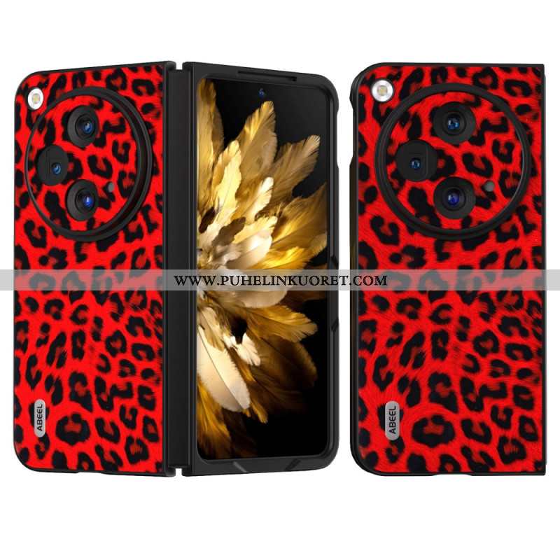 Kuori Oppo Find N3 Abeel Leopard Print Suojakuori