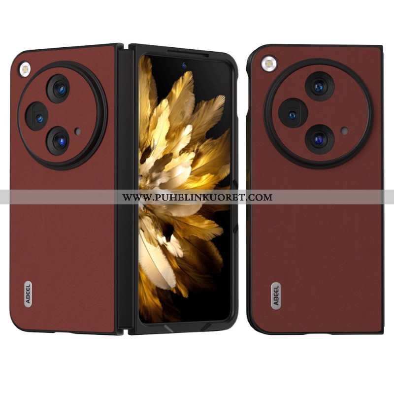 Kuori Oppo Find N3 Abeel Aitoa Nahkaa