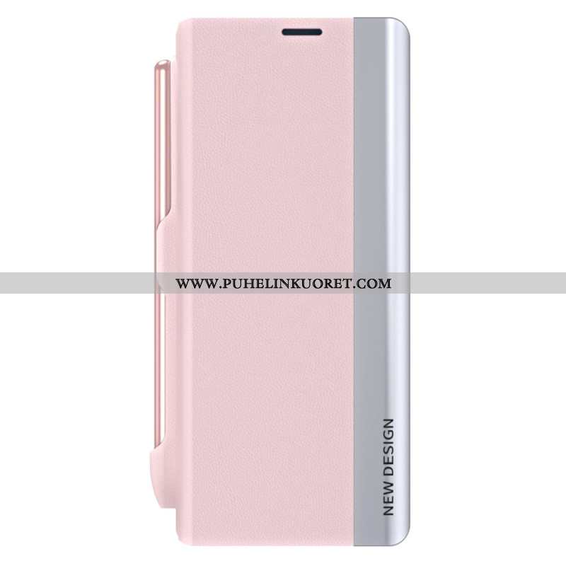 Nahkakotelo Oppo Find N3 Uusi Muotoilu Suojakuori