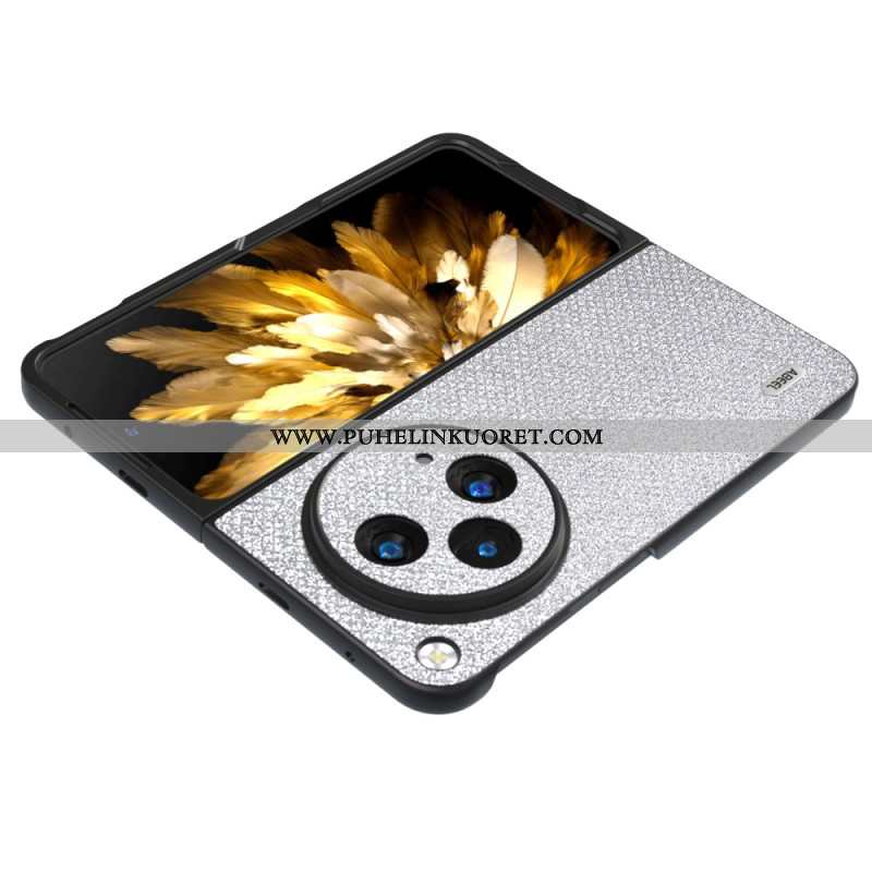 Kuori Oppo Find N3 Abeel-nahkatyyli Suojakuori