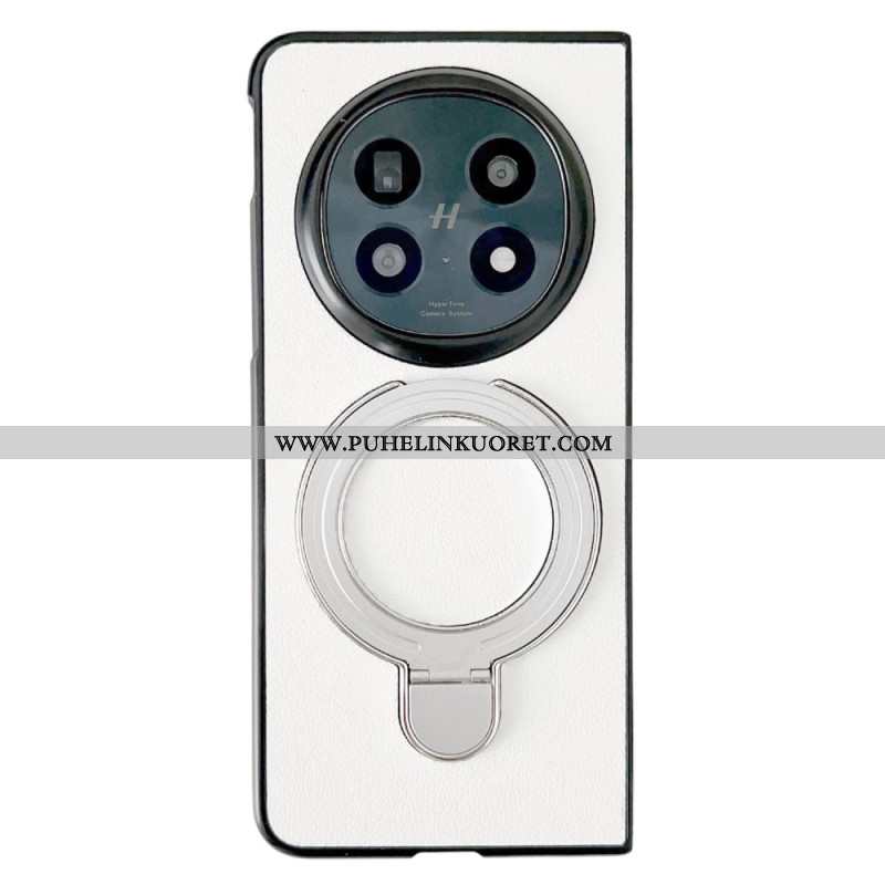 Kuori Oppo Find N5 Keinonahkainen Sormuksen Pidike