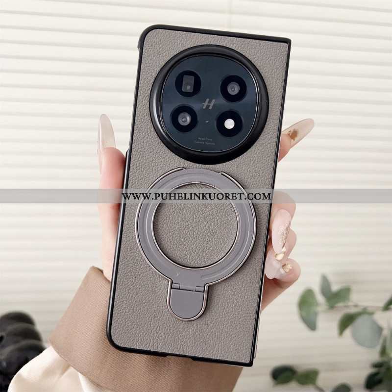 Kuori Oppo Find N5 Keinonahkainen Sormuksen Pidike