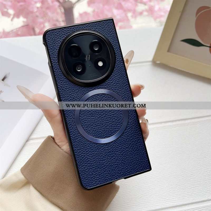 Kuori Oppo Find N5 Magsafe-yhteensopiva Keinonahka Suojakuori