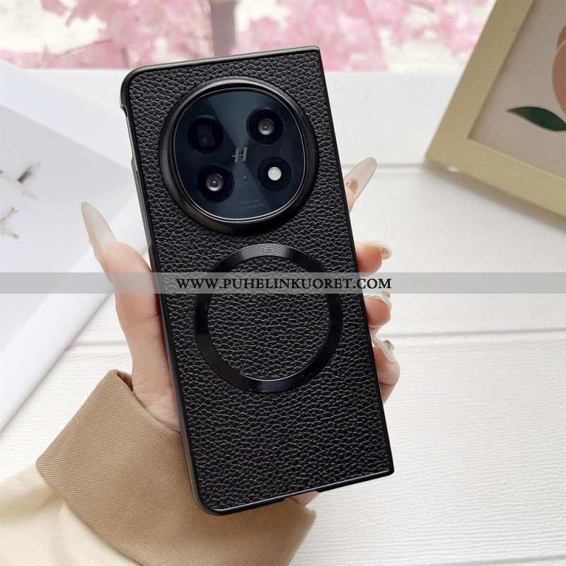 Kuori Oppo Find N5 Magsafe-yhteensopiva Keinonahka Suojakuori