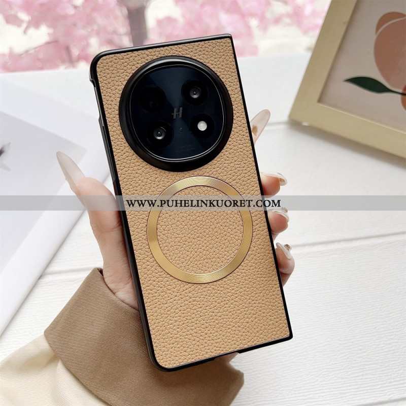 Kuori Oppo Find N5 Magsafe-yhteensopiva Keinonahka Suojakuori