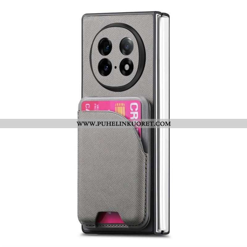 Puhelinkuoret Oppo Find N5 Magneettinen Jalustalla Ja Irrotettavalla Pussilla