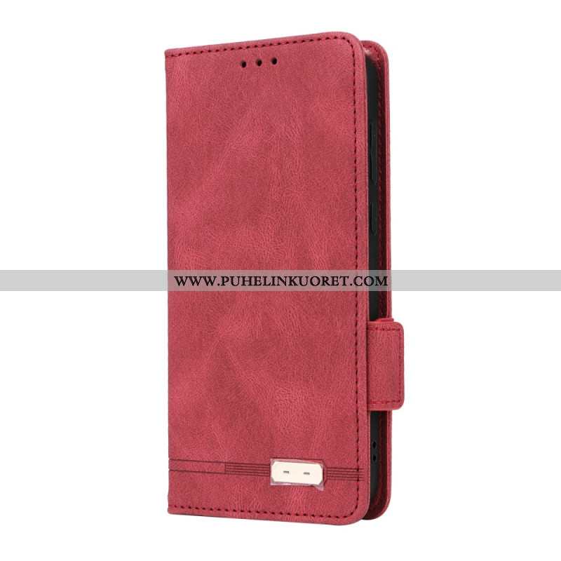 Kotelot Oppo Find X8 Vintage-mokkanahkaefekti