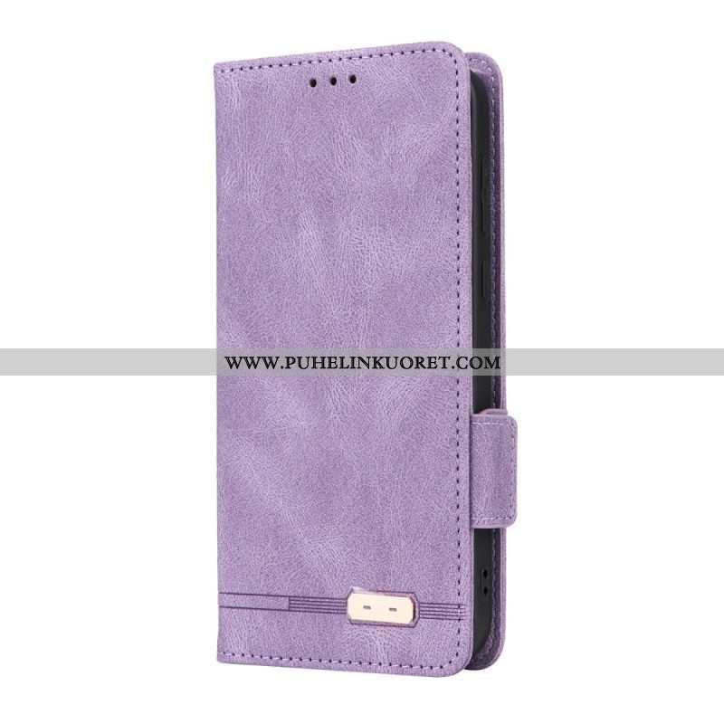 Kotelot Oppo Find X8 Vintage-mokkanahkaefekti