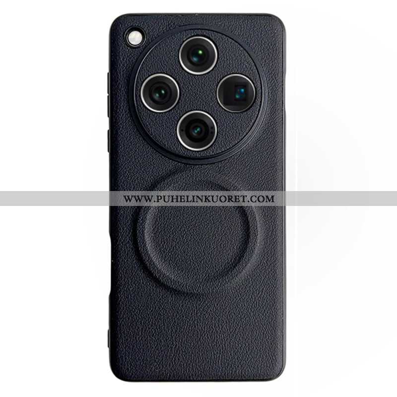 Kuori Oppo Find X8 Pro Magsafe-yhteensopiva Nahkakuvio