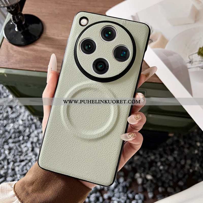 Kuori Oppo Find X8 Pro Magsafe-yhteensopiva Nahkakuvio